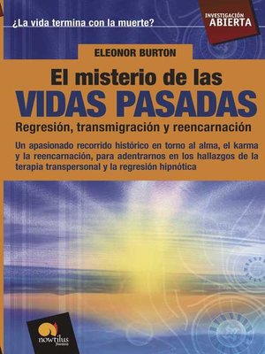 cover image of El misterio de las vidas pasadas